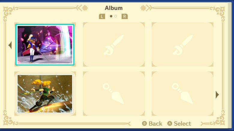 These photos are your reward for finding all the gems in a given level