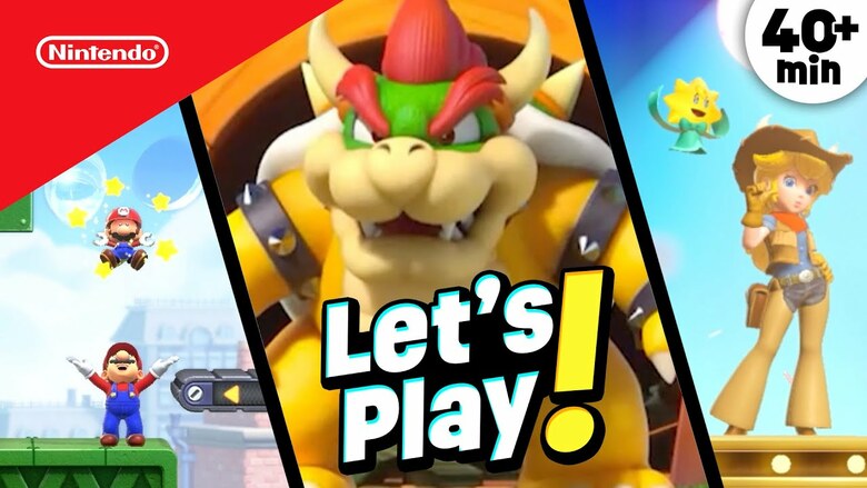 Play Nintendo promo compilation features Mario 'Let's Plays'