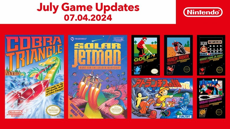 Golf, Mach Rider and more NES games added to Nintendo Switch