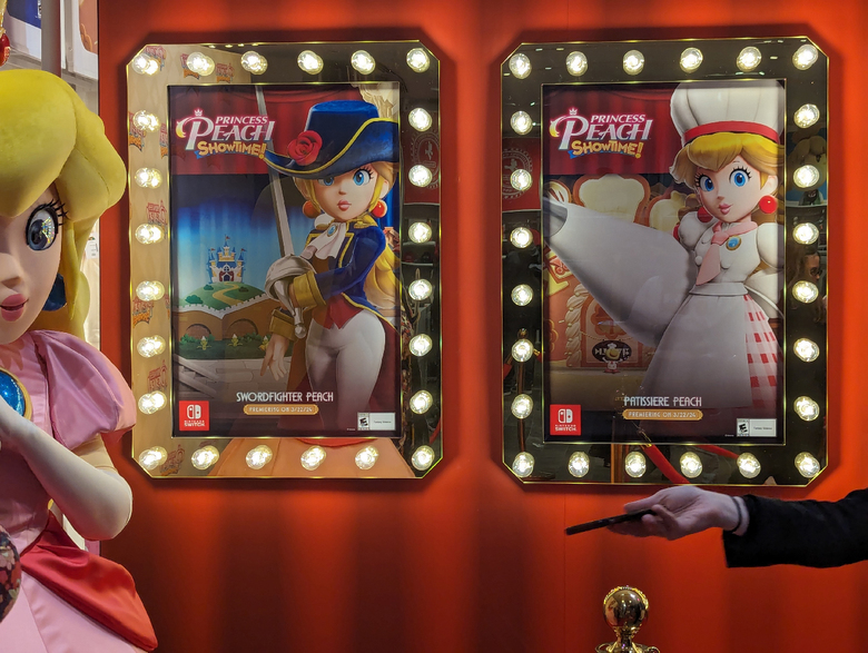 Even Peach can't help but admire her great marketing work