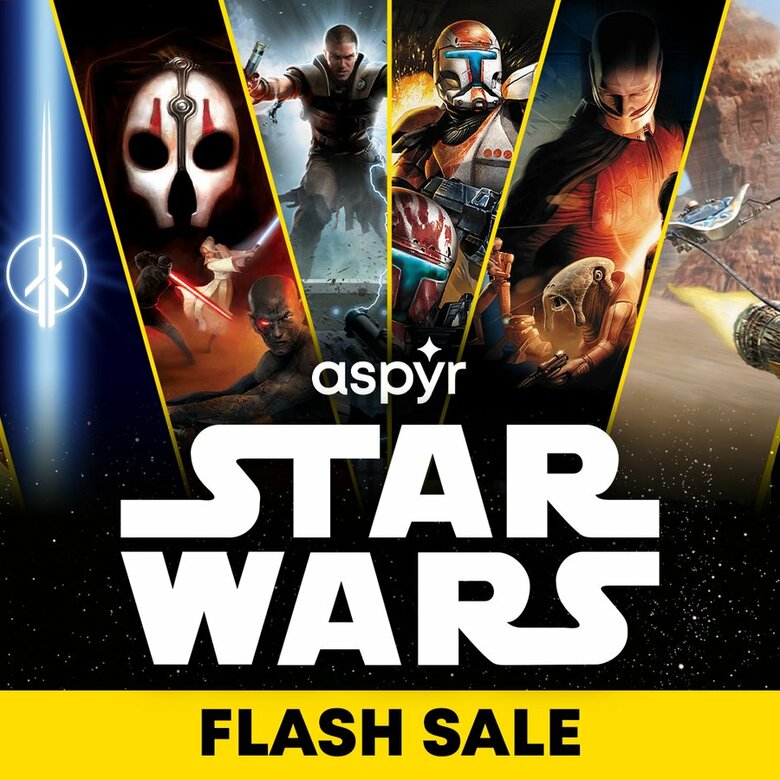 Aspyr hosting Star Wars flash sale on Switch eShop this weekend