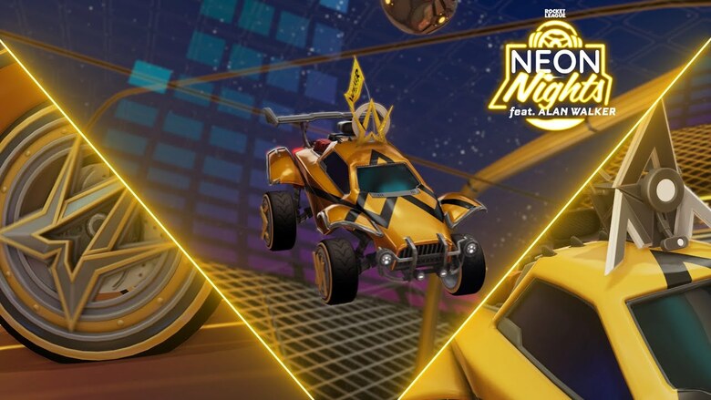 Alan Walker brings the beat to Rocket League's Neon Nights