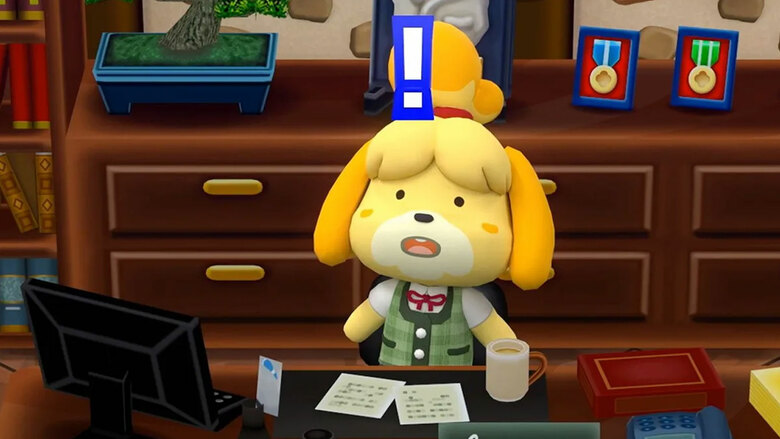 First 4 Figures working on an Animal Crossing "Isabelle" statue